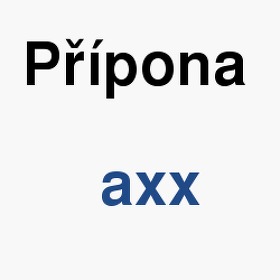 Význam slova, termín, co je to axx? Jak a v čem exportovat, přehrát, otevřít, změnit, konvertovat, editovat, upravit soubor s příponou axx (Komprimace dat)