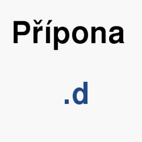 Vznam slova, termn, co je to d? Jak a v em vytvoit, upravit, komprimovat, exportovat, prohlet, pevst, importovat soubor s pponou d (Zdrojov kdy)
