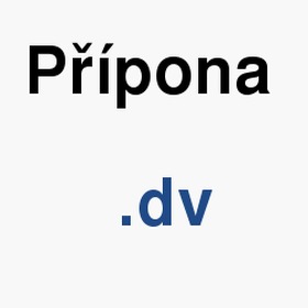 Vznam slova, termn, co je to dv? Jak a v em otevt, vytvoit, exportovat, pevst, zobrazit, pehrt, zmnit soubor s pponou dv (Video soubory)