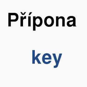 Vznam slova, termn, co je to key? Jak a v em pehrt, vytvoit, otevt, zobrazit, spustit, pevst, editovat soubor s pponou key (Konfiguran soubory)
