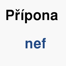 V�znam slova, term�n, co je to nef? Jak a v �em exportovat, zobrazit, konvertovat, editovat, zm�nit, prohl�et, importovat soubor s p��ponou nef (Grafika)