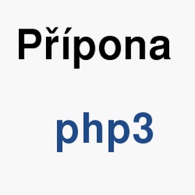Význam slova, termín, co je to php3? Jak a v čem exportovat, importovat, upravit, prohlížet, editovat, spustit, komprimovat soubor s příponou php3 (Internet a web)