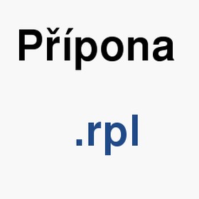 Vznam slova, termn, co je to rpl? Jak a v em editovat, rozbalit, spustit, komprimovat, importovat, exportovat, prohlet soubor s pponou rpl (Konfiguran soubory)