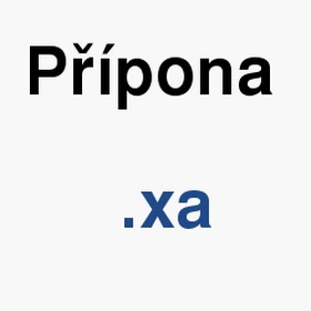 Vznam slova, termn, co je to xa? Jak a v em rozbalit, vytvoit, spustit, importovat, otevt, zobrazit, konvertovat soubor s pponou xa (Audio soubory)
